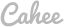 cahee logotype